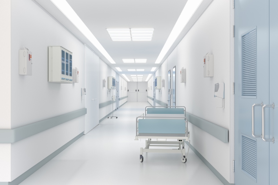 Hospital corridor